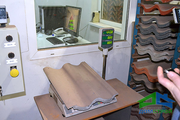 Baltic Tile - SeaWave - Тест: взвешивание Baltic Tile - SeaWave - Тест: взвешивание
